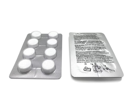 LUMENNATURALE Eco-Friendly Disposable Cleaning Tablets for Coffee Machine Espresso Machine Blister Pack 2.0g*16 Tablets