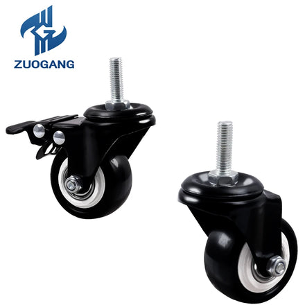 Zuo Gang Plastic Universal Castor Roller Wheels Furniture Nylon/PVC Caster Heavy Duty Wheels for Wheels Casters