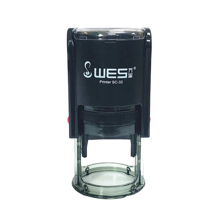 Factory Outlet Self-inking Stamp Automatic Stamp 32mm Round Sellos