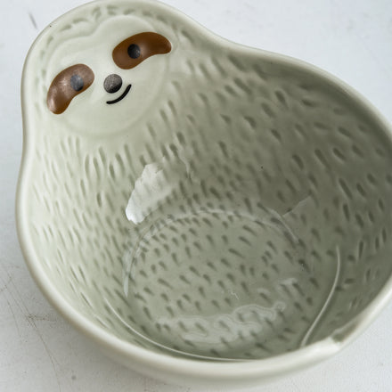 FENN Cute Cartoon Animal Shaped Porcelain Salad Bowl Set of 4 Microwavable Ceramic Bowl for Home