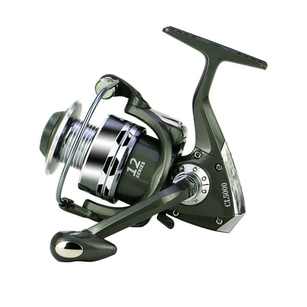 Convenient 5.5:1 Gear Ratior Spincasting Reels Metal Spool Fishing Reels Plastic Body for Freshwater Spinning Reel