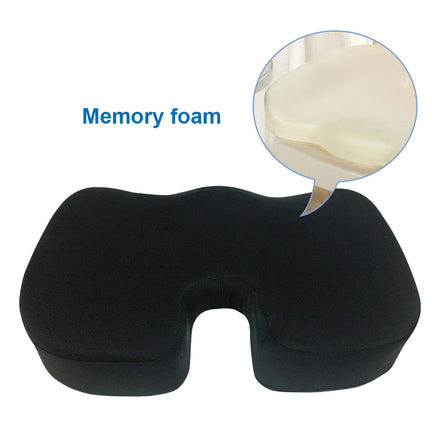 Top Selling Custom U-Shaped Memory Foam Chair Massage Cushions 37*45 cm Washable Cushion Covers Lumbar Pillows & Seat Cushions