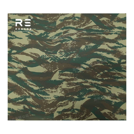 600D 100% Polyester Oxford Fabric Greece Lizard Camouflage PU Coated WR Fabric Durable Use for Tactical Vest Backpack Luggage