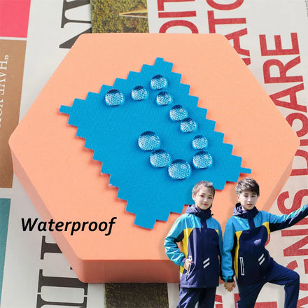 Waterproof Ripstop Pongee Fabric Workwear Jacket School Uniforms Mechanical Elastic 100% Polyester 150D High Elastic Composite