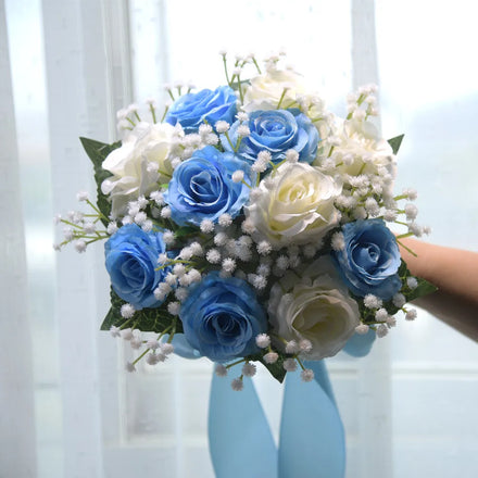 Wedding Simulation Rose Bouquet Western-style Mori Hand-held Bouquet New Bridal Bouquet
