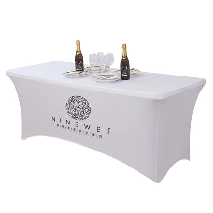 Nappe Ronde En Lin Pour Mariage En Polyester Blanc 2024 Pouces 120