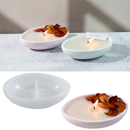 Early Riser Storage Box Candle Jar Mold Silicone Candle Vessels Pot Mold Concrete Bottle Making Moulds for Storage Candle Holder