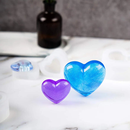 Big Heart Pendant Silicone Mold for DIY Wind Chimes Keychain Coaster Resin Casting Mold Jewelry Making Craft Home Decoration