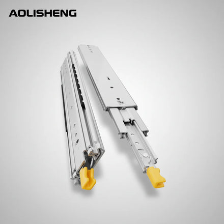 AOLISHENG 500lb Heavy Duty Locking Ball Bearing Full Extension Kitchen Bedroom Use Silent Adjustable Drawer Slides Q235 Cold