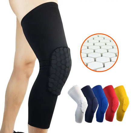 Fitness Safety Stretch Sports Protectors Sleeve Anti-Collision Basketball Cycling Running Leg Knee Pads