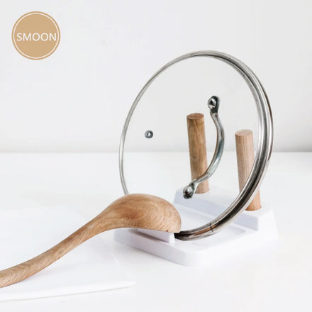 Kitchen Pot Lid Holder While Cooking Pan Lid Holder for Kitchen Counter Pot Lid Holder Kitchen Accessories