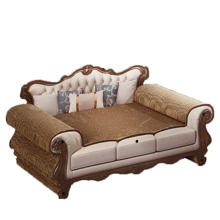 High-Density Corrugated Paper Cat Scratch Board in Sofa Shape Large Eco-Friendly Toy That Does Not Drop Scraps Packaged Carton