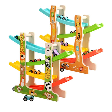 Wooden Car Toys Animal and Transportation Theme Boy Girl Themes Gift Early Education Puzzle Wooden Toy Wholesale