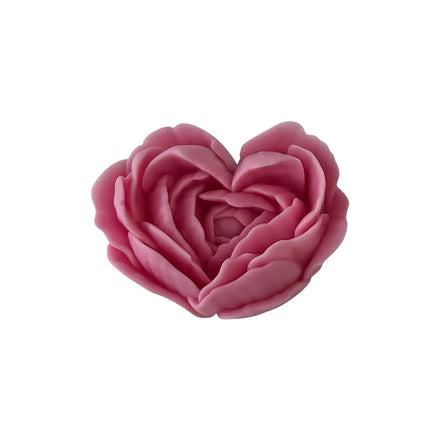 Interesting 3D Flower Rose Mold Jewelry Handmade Silicone Mold for Resin Candle Making Craft Supplies