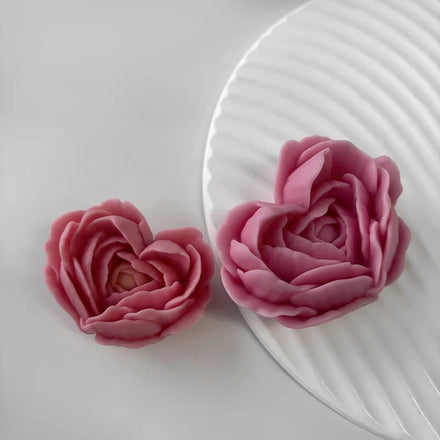 Wholesale Large Size Interesting 3D Flower Rose Mold Jewelry Handmade Silicone Mold for Resin Candle Making Craft Supplies
