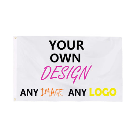 Custom Flag Print 2x3 Feet Double Sided Standard Making Mini Flag Small Custom Logo Outdoor Print Flag with Logo Custom Print