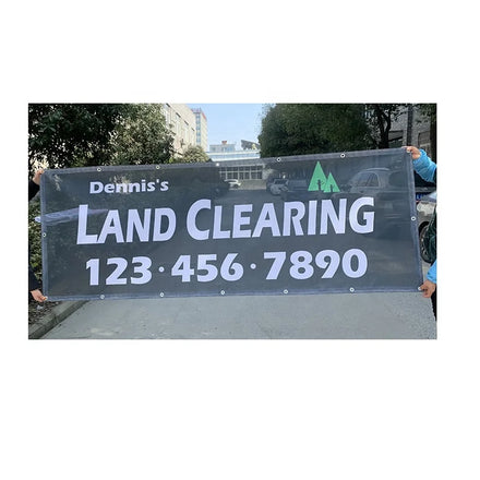 Custom Outdoor Advertising PVC Vinyl Fence Mesh Banner