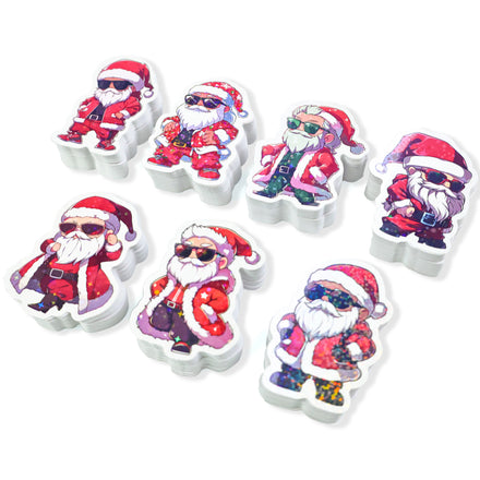 Custom Cartoon Die Cut Vinyl Stickers Waterproof Matte Decorative Stickers Custom Bed Sheet logo Printing Label Stickers