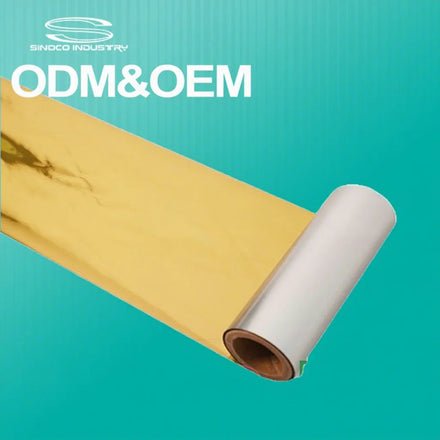 Factory Free Sample 110*300 Zebra Resin Metallic TTR Thermal Transfer Ribbon Gold Barcode Ribbon Compatible Label Printer