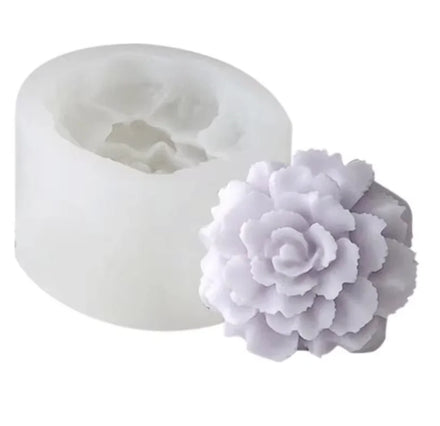 Scented Flower Silicone Mold for Candle Making DIY Petal Diffuser Stone Handmade Soap Plaster Epoxy Abrasives