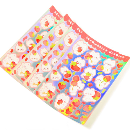 Custom Adhesive Vinyl Sticker Waterproof Cartoon Kiss Cut Sticker Water Cup Diary Uv Glossy Sticker