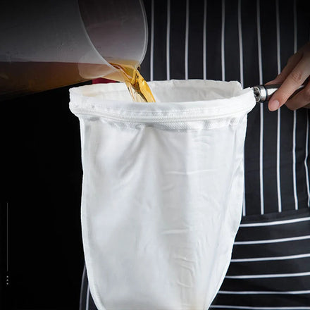 Kitchen Cotton White Tools Portable Maker Reusable Stainless Steel Drip Bag Coffee Filters