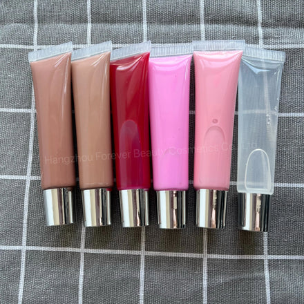Visibly Plumper Ultra-shiny Deep Hydration Clear Lip Plumping Gloss Private Label