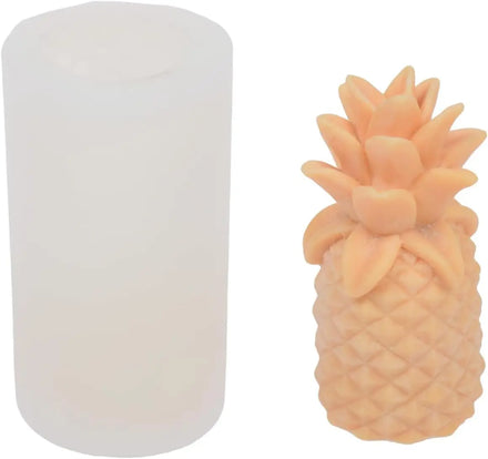 3D Pineapple Shaped Resin Handmade Soap Wax Clay Making Mold for Chocolate Candy Cupcake Dessert Baking Home Handcraft Ornaments