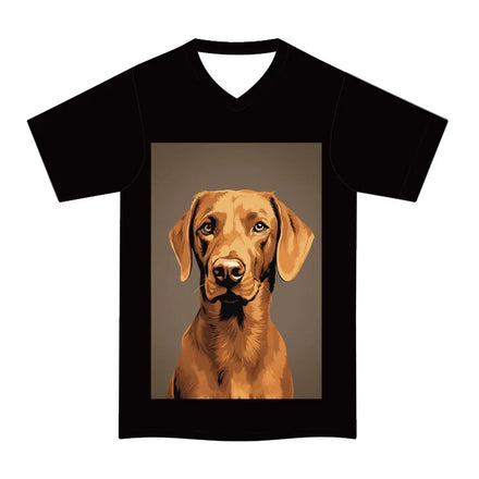 Custom Your Design Women Tops Clothing Wholesale Fashion Sublimated Cute Black Dog Ladies t Shirt