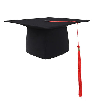 Unisex Adult Striped Graduation Cap Tassel 100% Cotton Four Seasons Factory Direct for Parties Outdoor Business Casual Scenes