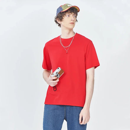 High Quality Heavy Weight Men's Plain Oversized Tshirt 100% Cotton Custom Blank Printing Embroidery