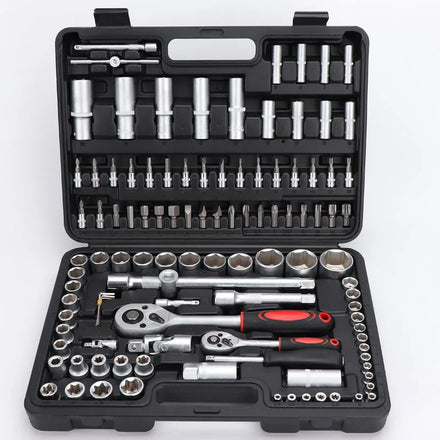 Factory Direct 108pc CR-V Ratchet Wrench Socket Set Customized OEM Auto Repair and Vehicle Maintenance Tool Sets