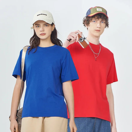 Men's Unisex Sport T-Shirts 100% Cotton Short Sleeve O-Neck Oversize Casual Style Breathable Printed Design Plus Size Features