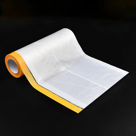 Hot-selling Car Masking Paper Covering Tape Masking Film Adhesive Tape for Car Paint Refinishing