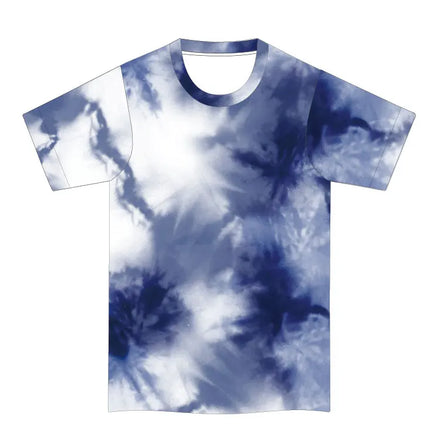 Multi Color Lady Top Womens Kids Tee Lightweight Short Sleeve Grey Tie Dye Shirt Dress Dropshipping Top Cloth