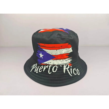 American Flag US Logo Embroidered Bows Image Summer Velour Cartoon Custom Printed Polyester Foldable Unisex Bucket Hat Outdoor