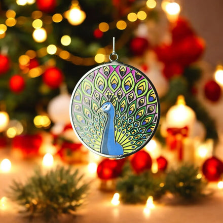 New Tiffany Stained Glass 3D Wall Sticker with UV Printing Aluminum Alloy Frame Customized Color for Home Decoration-Low Price
