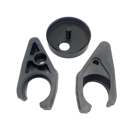 Custom Precision Metal Parts Cnc Machining Accessories Turning Aluminium Ring for Uhmwpe Pom Nylon Peek Cnc Machining Spare Part