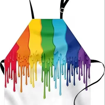 KEFEI Exclusive Self-developed Fabric Wash Free Cotton Sleeveless Bib Apron-Durable Kitchen Use Customizable Color & Logo
