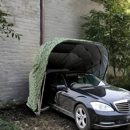 Amas Metal Frame Car Shed Most Private Cars Folding Steel Structure Canopy Car Parking Canopy Tent Outdoor