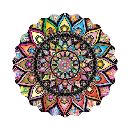 Customized 4/6/8 Inch Outdoor Garden Wind Spinners Cheap Stock Products for Ornament Decoration