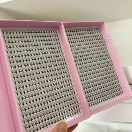 Short Long Stem Pre Made Lash Fans Thin Pointy Base Premade Volume Lash Fans Promades Eyelash Wholesale 8d 14D 20d Premade Fans