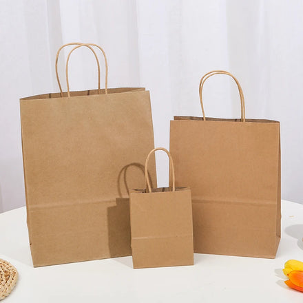 Custom Kraft Paper Exquisite Tote Bag Multi-purpose Coated Gift Bag LOGO Custom Clothing Tote Bag