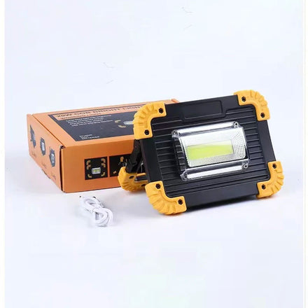 Multifunctional Outdoor Emergency Hand Held Lamp Power Display Floodlight Abs Rechargeable Cob Torches Flashlight Led Work Light