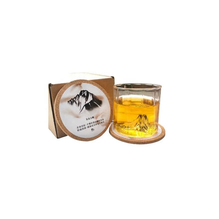 Modern Eco-Friendly Hand Blown Borosilicate Glass Tea Mugs Milkshake Cups Custom Color Individually Boxed Packaging Parties