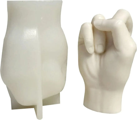 OEM Fist Shaped Silicone Fondant Mold for DIY Handmade Creative Soap Gesture Shape Cake Decorating Plaster Mold Gift