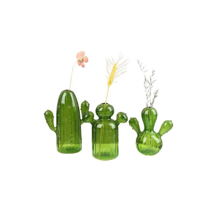 Modern Design Multi-color Bud Vase Hand Blown Borosilicate Glass Chien Keng Free Size Individually Boxed Multi-purpose Tabletop