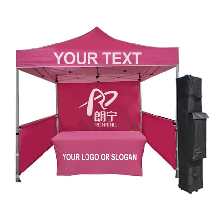 10x10FT Folding Pop up Heavy Duty Colorful Outdoor Waterproof Rainproof Oxford Activities Trade Show Canopy Tents