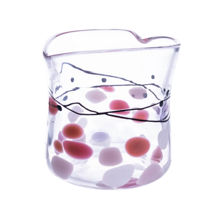 Modern Hand Blown Customized Color Free Size Small Heart Shaped Multi-purpose Glass Vase Wedding Tabletop Home Decor Chien Keng