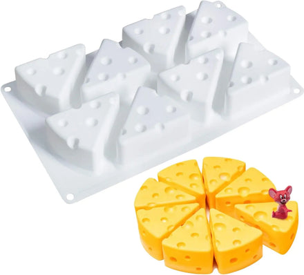 8 Cavity Cheese Silicone Mold Decorating Cheese Mousse Mold Cake Molds Decoration Cake Tool Cake Tools